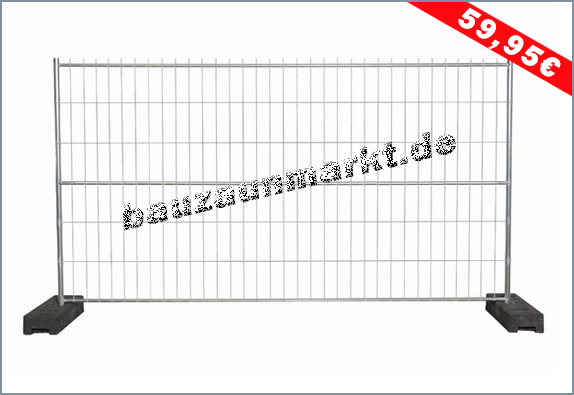 Bauzaun MZ7 - 3. Mittelstrebe